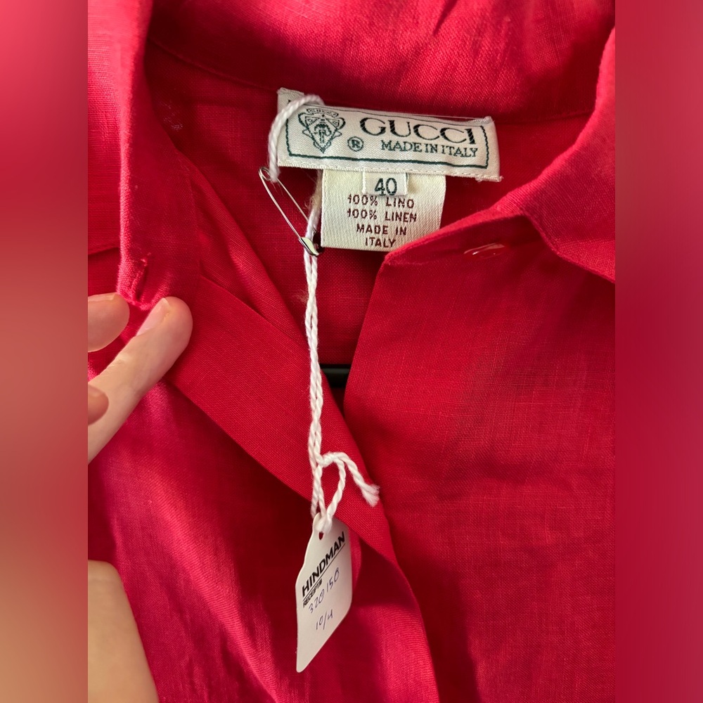 Gucci Vibrant Button Down - image 2